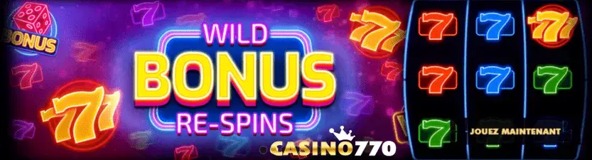 meilleures promotions au 770 Casino