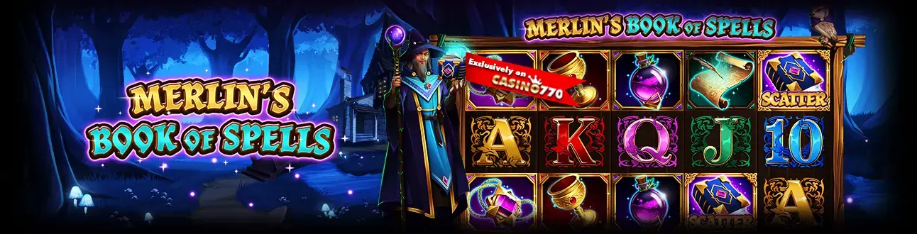 merlins book promotion au 770 casino
